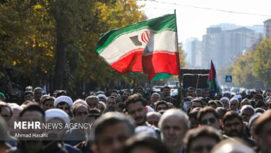 راهپیمایی جمعه نصر و پیروزی در مشهد برگزار شد