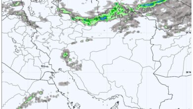 هواشناسی ایران ۲۱ دی؛ آغاز و تشدید بارش‌ها در غرب کشور