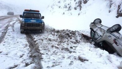 چهار کشته و ۲ مصدوم در سانحه رانندگی جاده دلیجان به سلفچگان