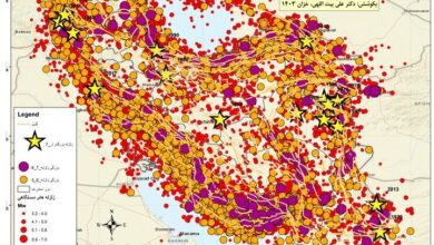 «ایران» در میان ۱۰ کشور لرزه‌خیز جهان؛ تمام گسل‌ها فعال‌اند