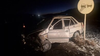 حادثه تصادف در جاده مغان به اردبیل ۶ مصدوم بر جای گذاشت