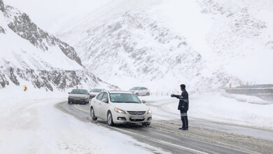 بارش سنگین برف و باران در جاده‌های ۸ استان | مسدود شدن ۷ مسیر به دلیل شرایط نامساعد جوی