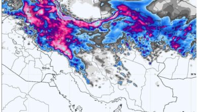 هواشناسی ایران ۱۹ بهمن؛ هشدار کولاک و بارش شدید برف و باران