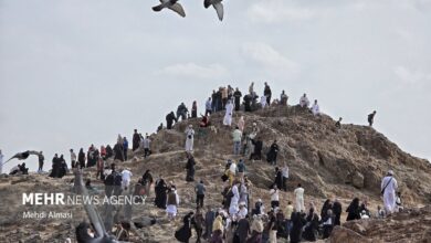 کاروان حج عمره دانشجویی در مدینه منوره