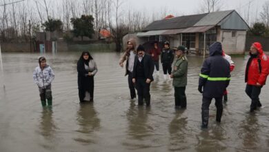 تخلیه اضطراری ۱۰ خانوار در خمام؛ ستاد بحران در آماده باش کامل است