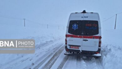 تلاش‌های فداکارانه اورژانس زنجان در شرایط جوی نامساعد برای نجات مادران باردار