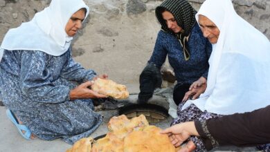 این نان در کهن‌ترین تنور جهان پخت می‌شود + فیلم