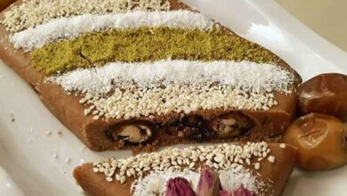 طرز تهیه رنگینک برای ماه رمضان