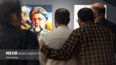 افتتاح نمایشگاه خادمان ملت در حوزه هنری