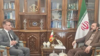 توسعه همکاری‌ها درحوزه خزر،محورگفتگوی غریب‌آبادی وسفیرجمهوری آذربایجان