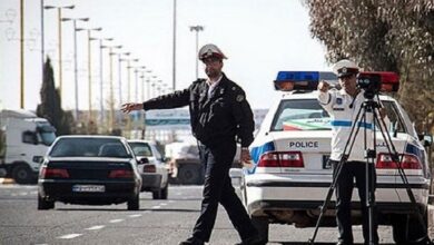 توقیف پژو ۲۰۷ با ۱۲۰ میلیون خلافی در غرب تهران