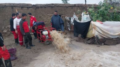 امدادرسانی به حادثه‌دیدگان سیل در ۶ شهرستان خراسان شمالی