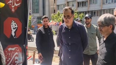 بازدید رئیس بنیاد شهید و امور ایثارگران از مواکب بنیاد