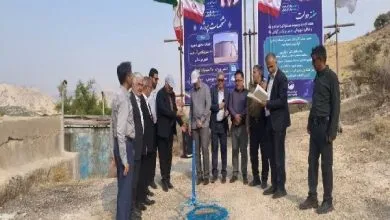 کلنگ‌زنی مخزن هزار مترمکعبی بوستان برای تقویت پایدار آب