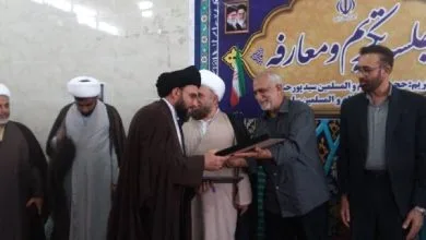 مدیر جدید حوزه علمیه سندرک معرفی شد
